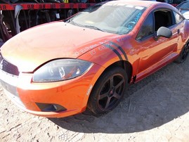 2010 MITSUBISHI ECLIPSE GS ORANGE 2.4L MT214006 